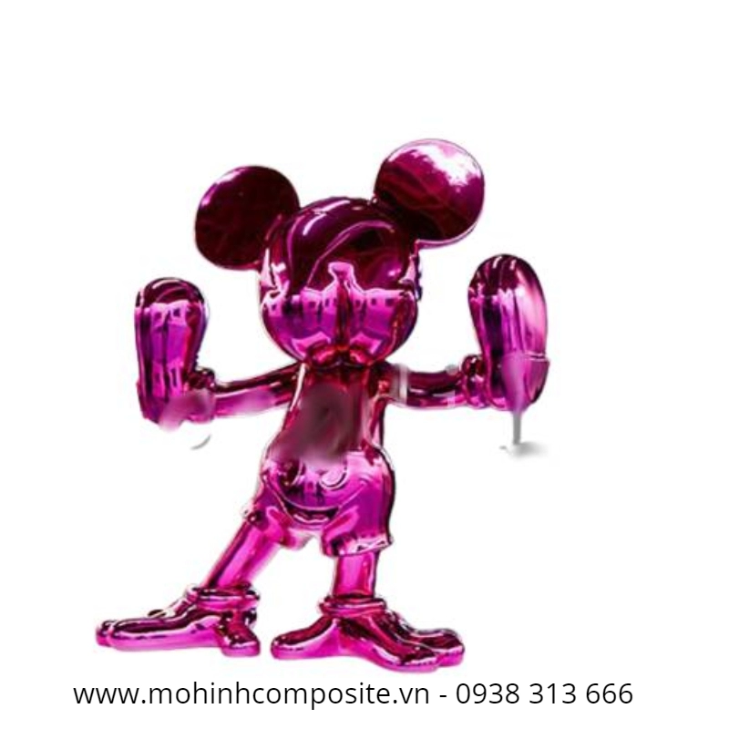 mo hinh bang nhua composite cao cap34 1 6009 - Mô hình nghệ thuật chuột mickey trang trí cao cấp cao 1800mm